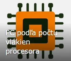 PC podľa počtu vlákien procesora