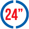 24"