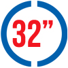 32"