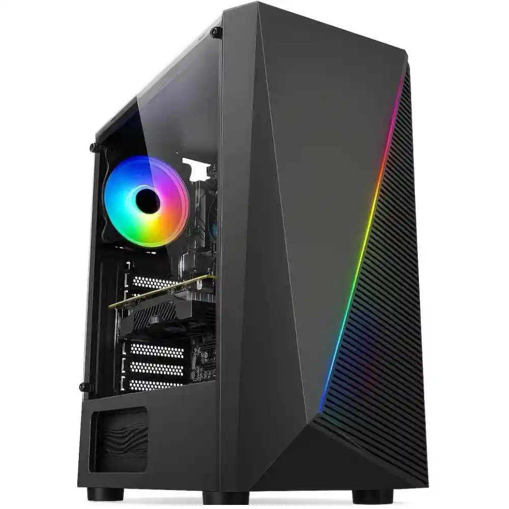 Počítač AMD Ryzen 3 4100 Quad Core | DDR4 RAM 8GB | SSD 500GB | Gigabyte Geforce GT 1030 2GB | WiFi + Bluetooth | SET | Windows 11 PRO
