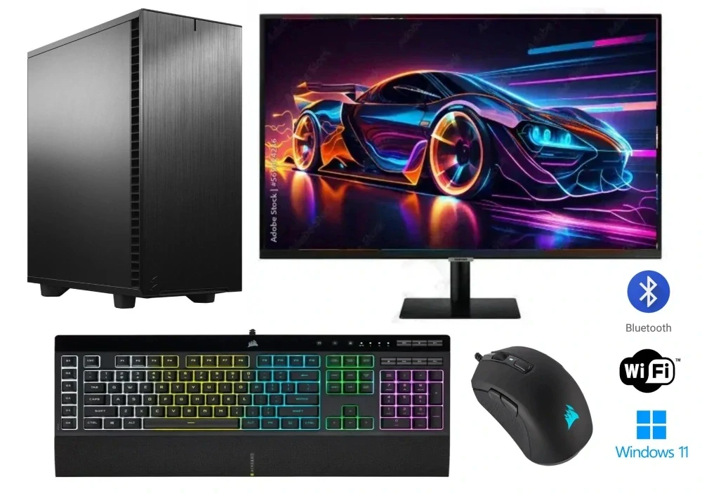 Intel Core i5-14600KF – 14-jadrový procesor, vodné chladenie Arctic Liquid Freezer III 280, DDR5 RAM 64GB Kingston Beast 5600MHz, SSD 1TB Kingston KC3000, HDD 4TB Seagate Barracuda, Gigabyte GeForce RTX 5070 WindForce OC 12GB GDDR7, 32