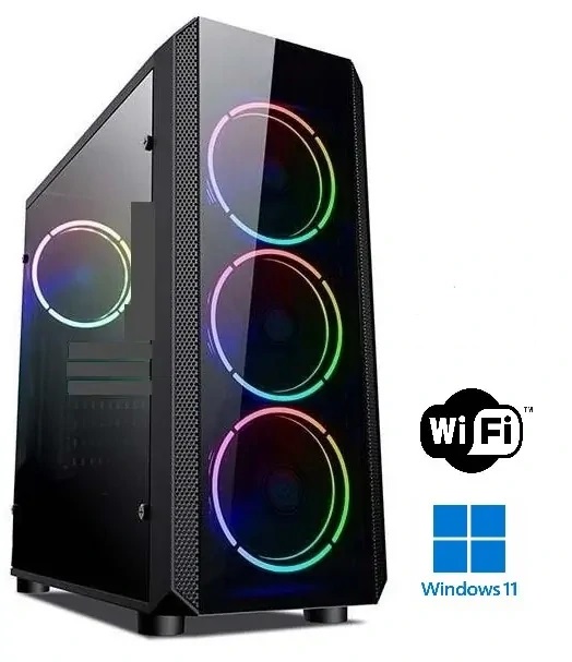 PC zostava AMD Ryzen 5 8400F, DDR5 RAM 16GB, Radeon RX 7600 GAMING OC 8GB, SSD 1TB, Windows 11 Pro