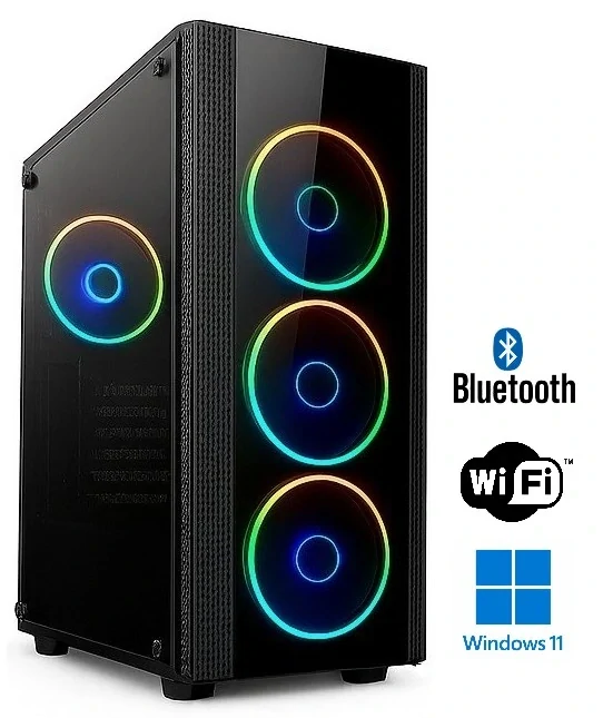 Herný PC Ryzen 5 8400F + RX 7600
