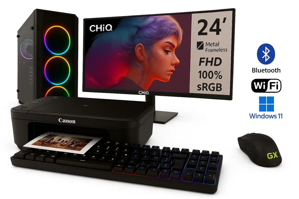 Školský PC set s tlačiarňou – EQSystem