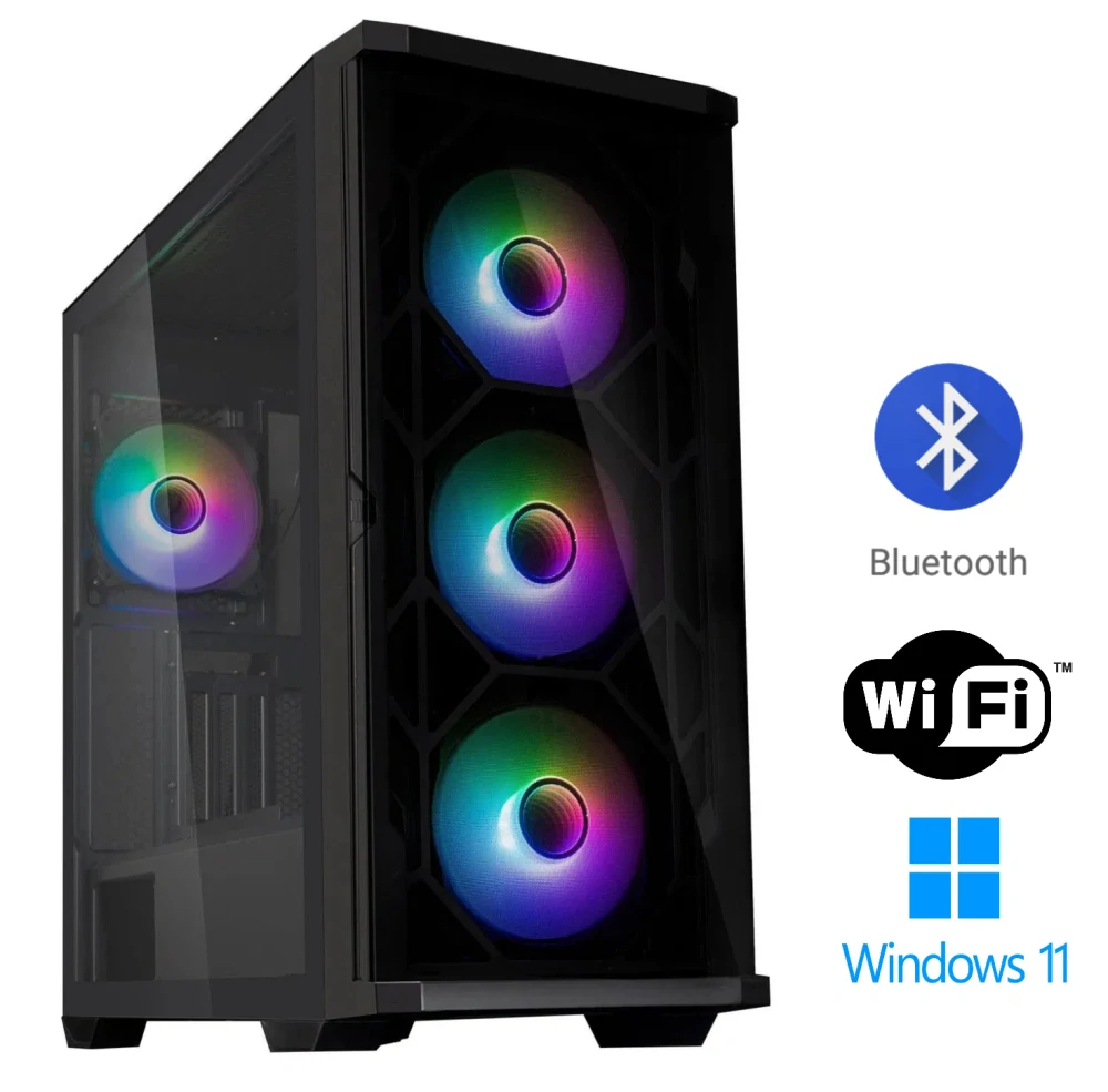 Počítač AMD Ryzen 7 5800X – RX 9060 XT TUF Gaming OC