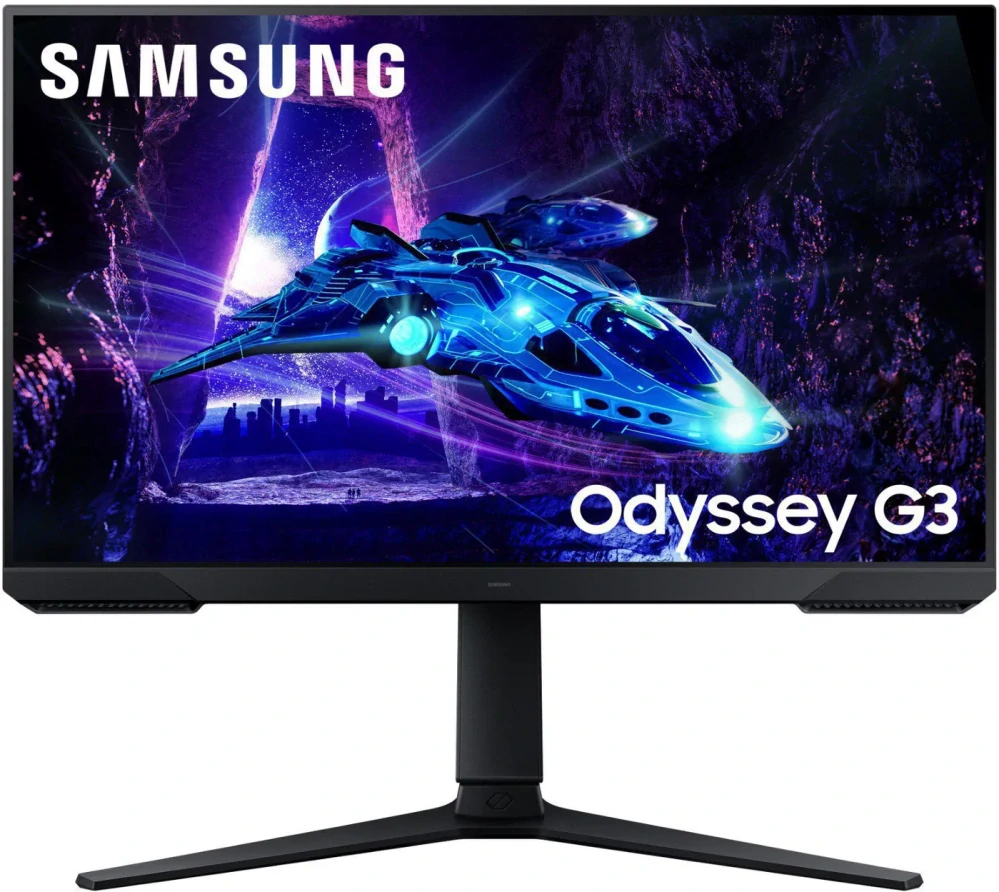 24" Samsung Odyssey G300D, Full HD 1920 × 1080 (16 : 9), 180 Hz, 1ms, pivot, black
