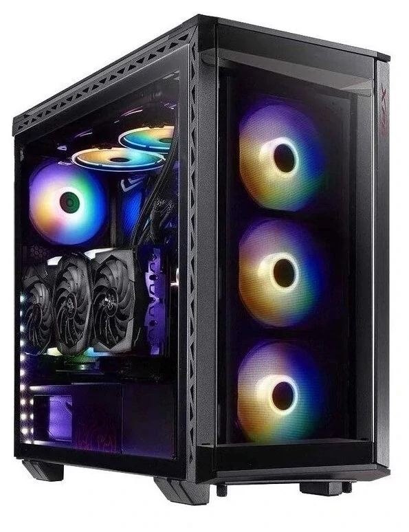 PC zostava Intel Core i7-14700F 20-Core + vodné chladenie | DDR5 RAM 32GB | SSD 1TB | Gigabyte GeForce RTX 5060 WINDFORCE 8GB | WiFi + Bluetooth | 32" LCD monitor Samsung 4K | Game Set | Windows 11 Pro