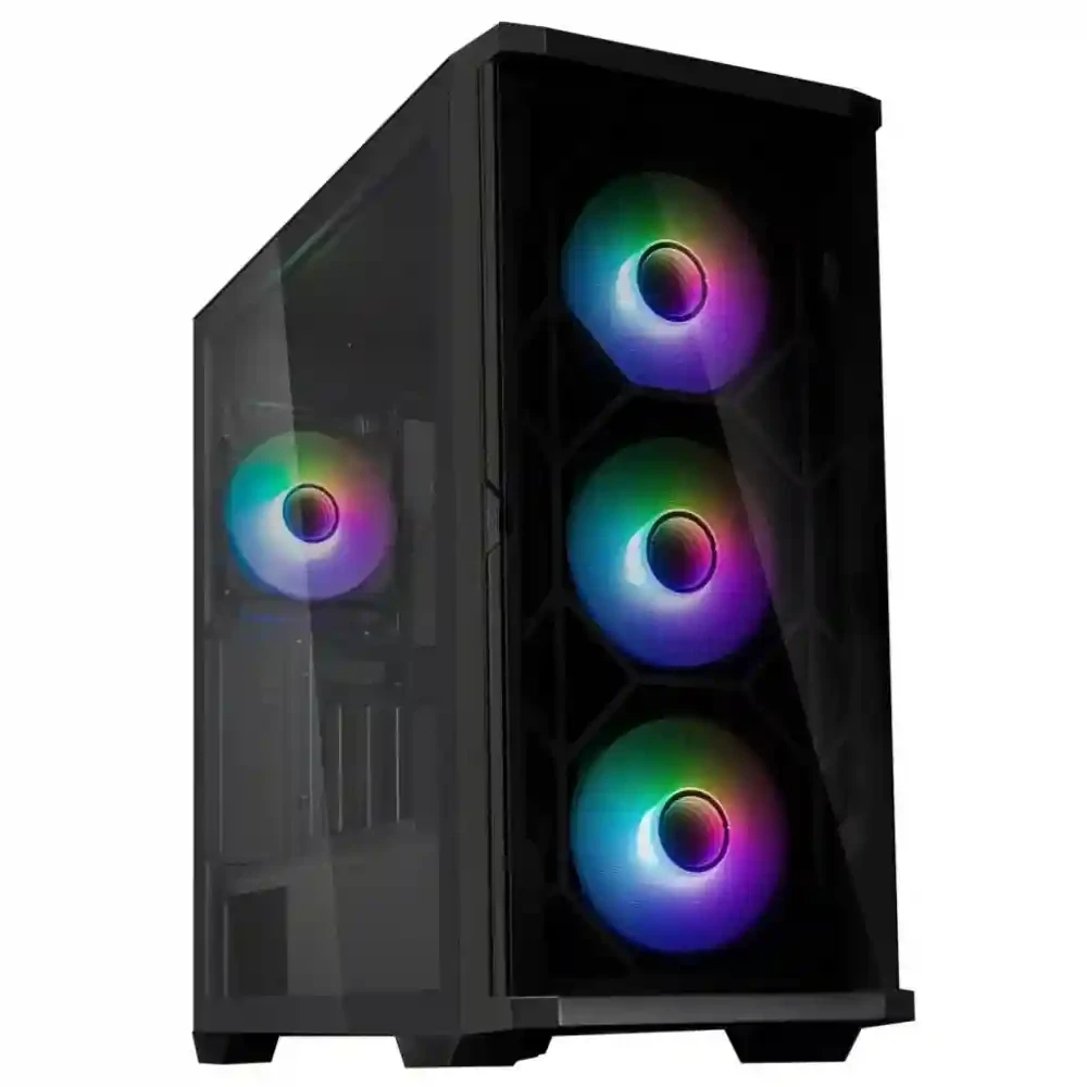 PC zostava Intel Core i5-14400F 10-Core | RAM 32GB | SSD 1TB | HDD 4TB | Gigabyte GeForce RTX 5050 WINDFORCE OC 8GB | WiFi + Bluetooth | 27" LCD Gigabyte Quad HD 180Hz prehnutý | Windows 11 Pro