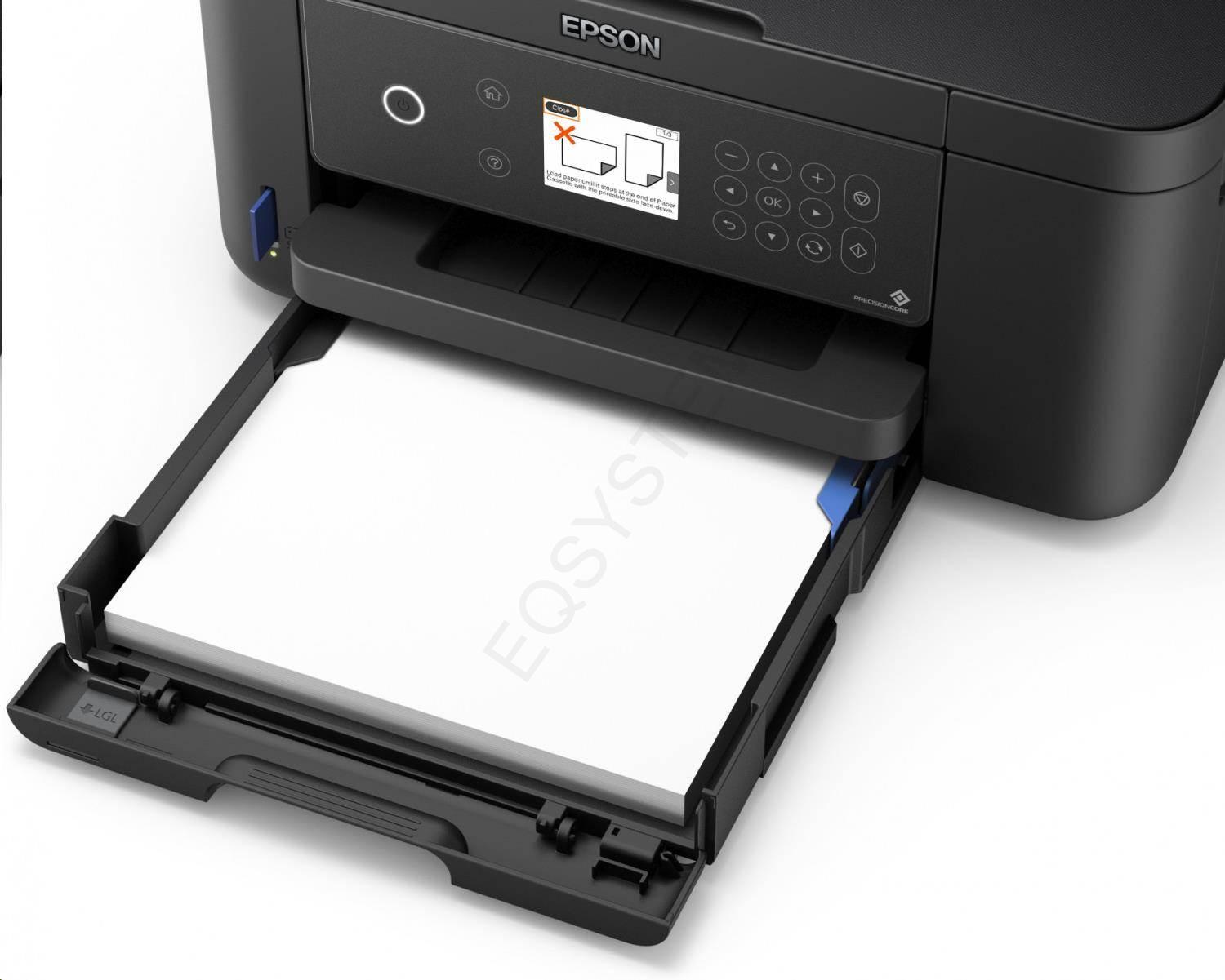 Atramentová tlačiareň EPSON Expression Home XP-5150, A4, 3v1, 4800x1200 dpi, 33 strán za minútu, LAN, Wifi, LCD, čítačka SD