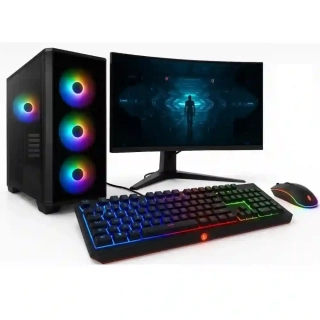 PC zostava Intel Core i5-14400F Deca Core + vodné chladenie | DDR5 RAM 32GB | SSD 1000GB | Gigabyte Geforce RTX 5060 WINDFORCE OC 8GB | 32" LCD Samsung Odyssey ULTRA HD | Game SET | WiFi + Bluetooth | Windows 11 Pro