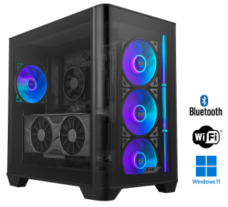 Počítač AMD Ryzen 7 7700X WOF Octo Core + vodné chladenie | DDR5 RAM 32GB | SSD 1000GB | Gigabyte Radeon RX 9060 XT GAMING OC 8GB | WiFi + Bluetooth | Windows 11 Pro