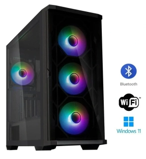 Počítač Intel Core i5-14400F 10-Core + vodné chladenie | RAM 32GB | SSD 1TB | Intel Arc B580 Limited Edition 12GB | WiFi + Bluetooth | WIN 11 Pro