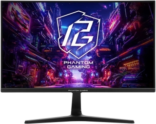 24,5" ASRock Phantom Gaming PG25FFT, Full HD 1920 × 1080 (16 : 9), 180 Hz, 1ms, black