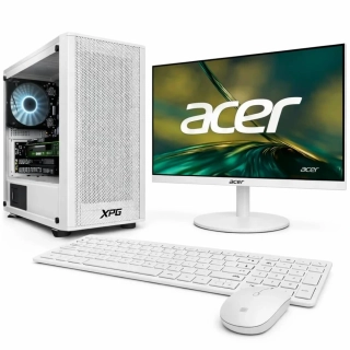 PC zostava Intel Core i3-14100F Quad Core | DDR4 RAM 8GB | SSD 1000GB | ASUS GeForce GT 1030 2GB | 24" LCD monitor ACER | WiFi + Bluetooth | SET | WIN 11 Pro
